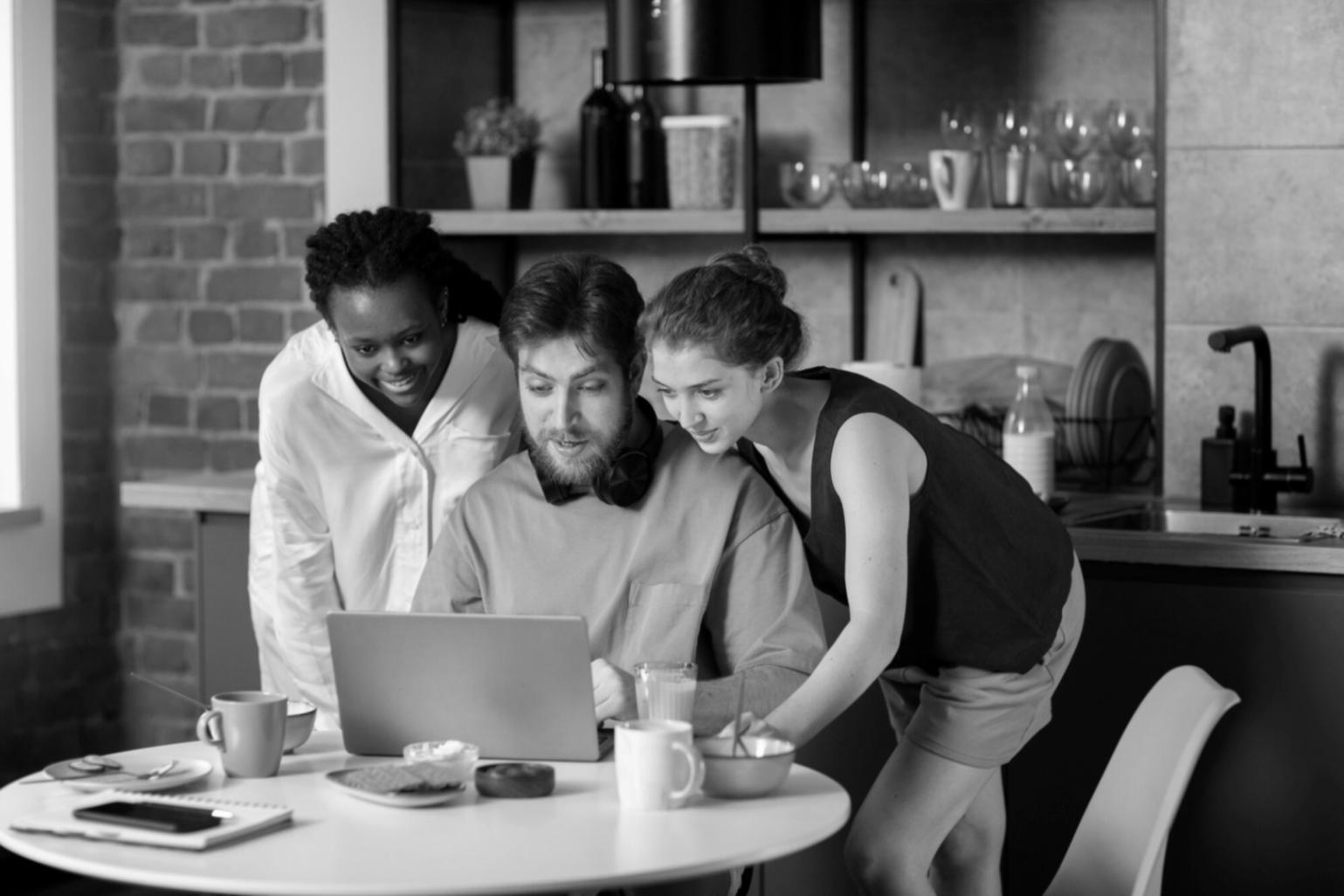 Team workspace showing collaborative planning environment